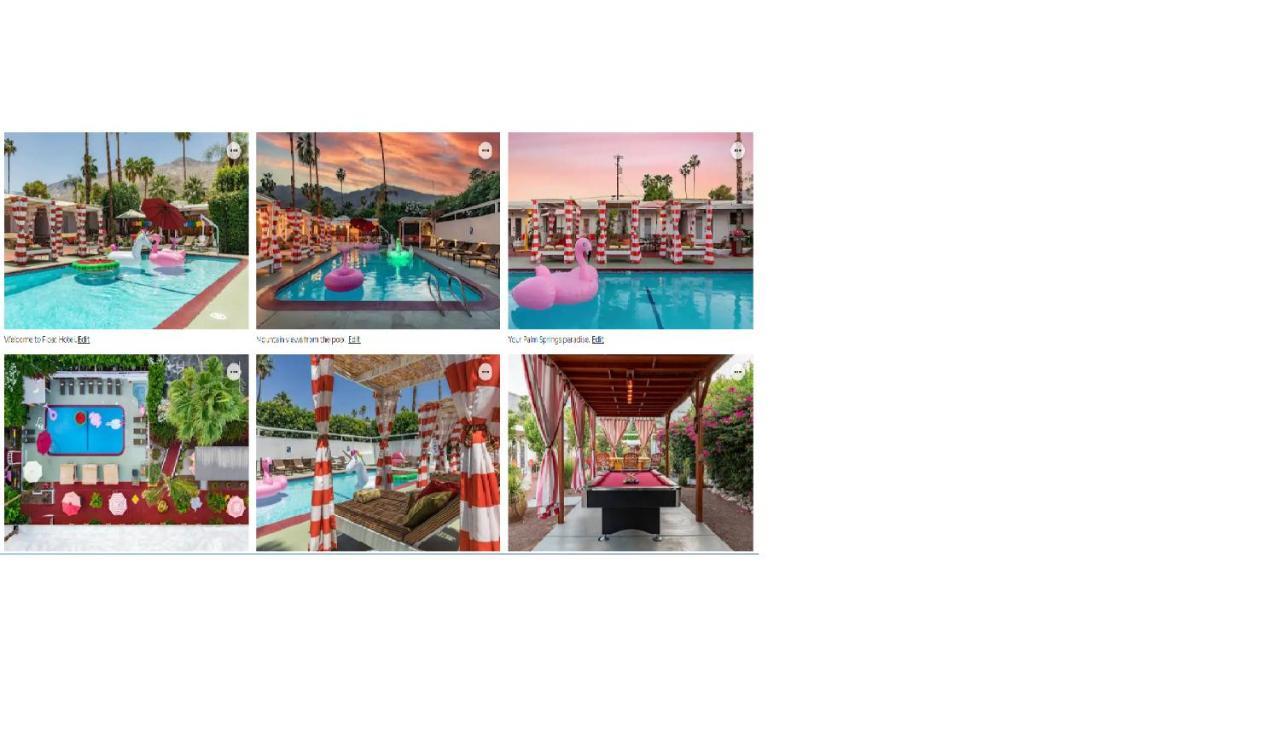 Float Palm Springs Hotell Exteriör bild